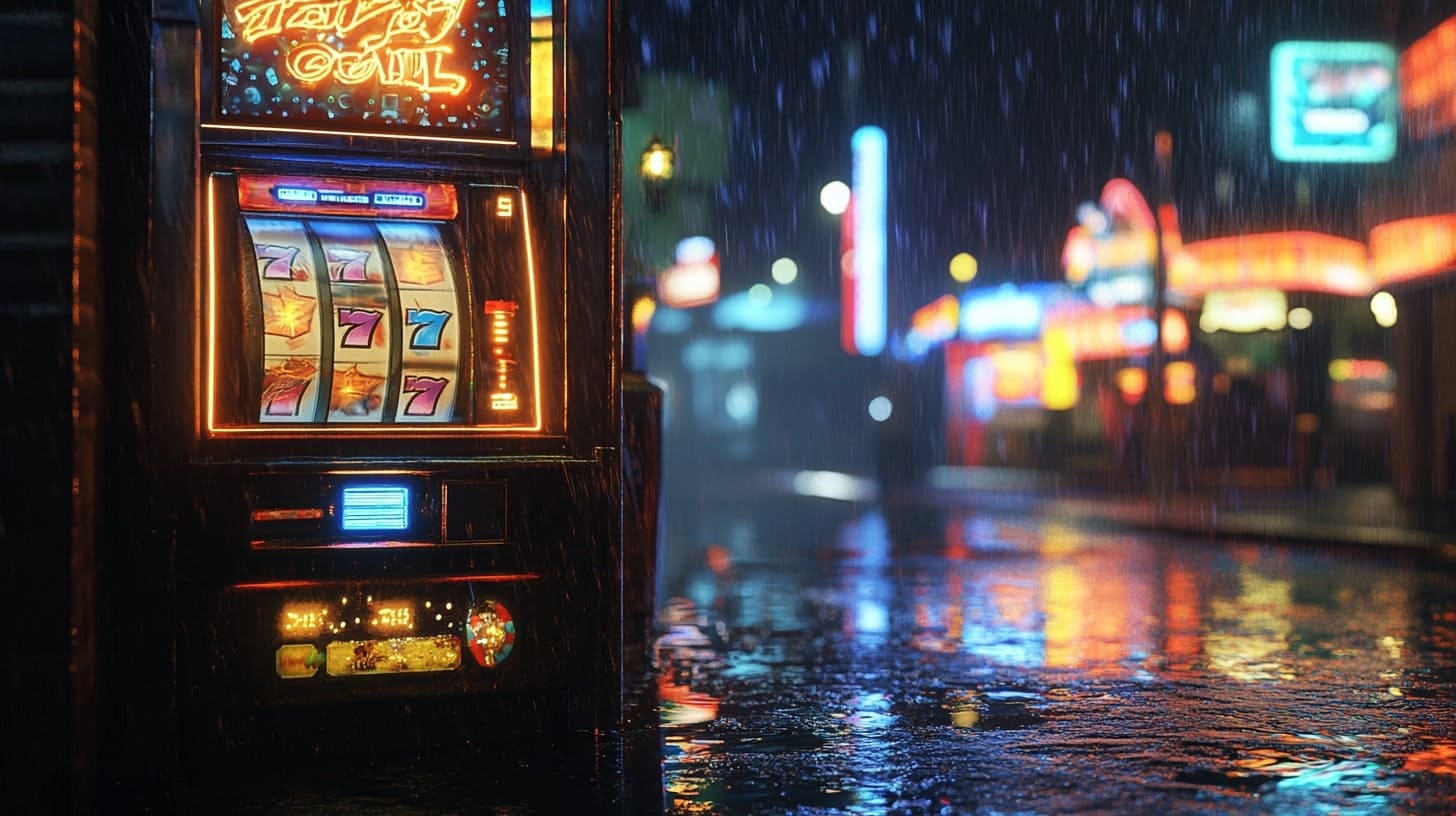 Focused Player Spinning On BAJIBAGH Casino Slots Platform